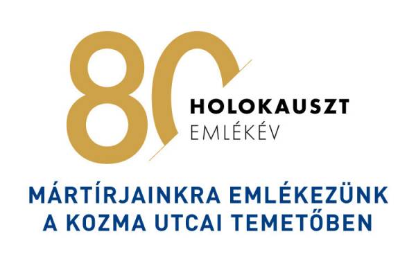 Holokauszt 80 emlékév: Mártírjainkra emlékezünk a Kozma utcai zsidó temetőben